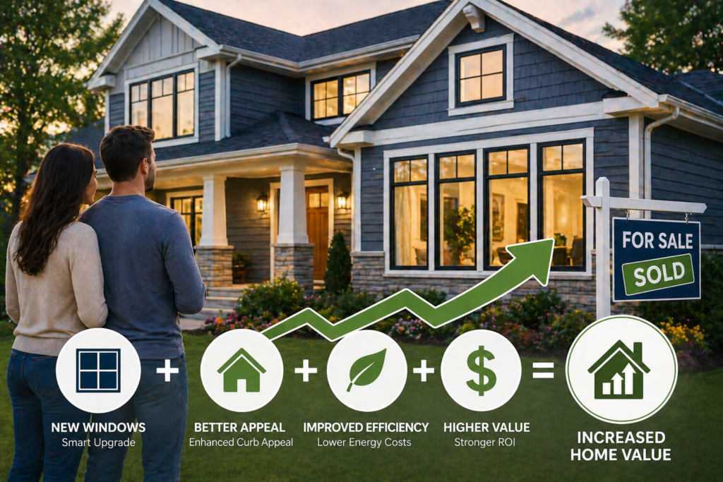 Modern home renovation with increased value